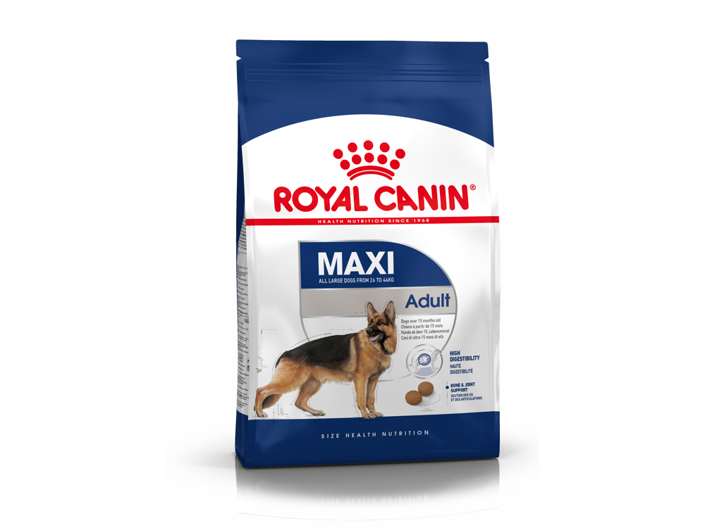 Royal Canin Maxi Adult 10 kg - hundefoder til store hunde